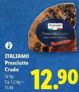 Lidl Italiamo Prosciutto Crudo Angebot