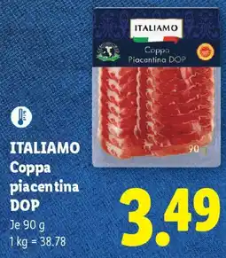 Lidl Italiamo Coppa Piacentina DOP Angebot