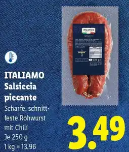 Lidl ITALIAMO Salsiccia piccante Angebot