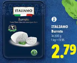 Lidl Italiamo Burrata Angebot