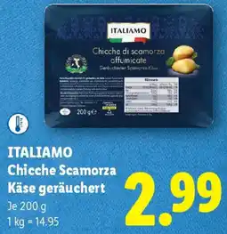 Lidl Italiamo Chicche Scamorza Käse geräuchert Angebot