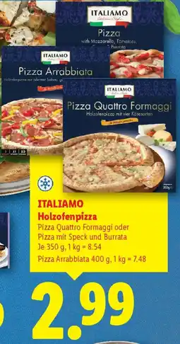 Lidl Italiamo Holzofenpizza Angebot