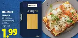 Lidl ITALIAMO Lasagne Angebot