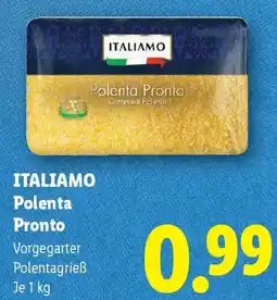 Lidl Italiamo polenta pronto Angebot