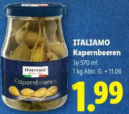 Lidl ITALIAMO Kapernbeeren Angebot