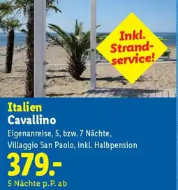 Lidl Italien Cavallino Angebot