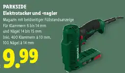 Lidl Parkside Elektrotacker und -nagler Angebot