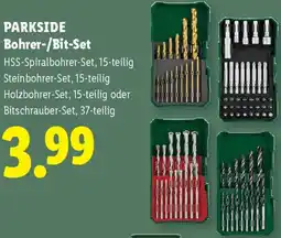Lidl Parkside bohrer-/bit-set Angebot