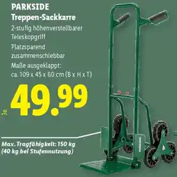 Lidl Parkside Treppen-Sackkarre Angebot