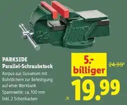 Lidl Parkside Parallel-Schraubstock Angebot