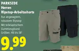 Lidl Parkside herren ripstop-arbeitsshorts Angebot