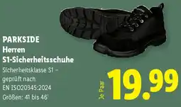 Lidl Parkside Herren S1-Sicherheitsschuhe Angebot