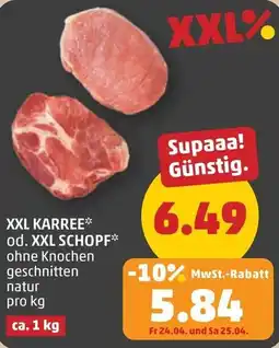 PENNY Xxl karree od. xxl schopf Angebot