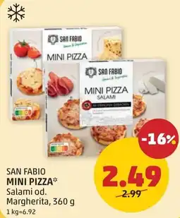 PENNY San fabio mini pizza salami od. margherita Angebot