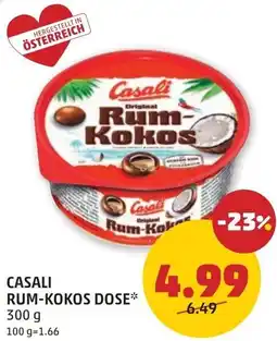 PENNY Casali Rum- Kokos Dose Angebot