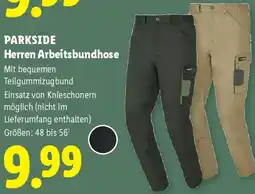 Lidl Parkside Herren Arbeitsbundhose Angebot