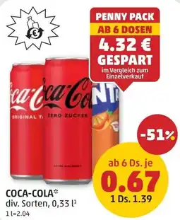 PENNY Coca-cola Angebot