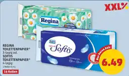 PENNY Regina toilettenpapier od. softis toilettenpapier Angebot