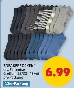 PENNY Sneakersocken Angebot