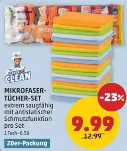 PENNY Mikrofaser- tücher-set Angebot