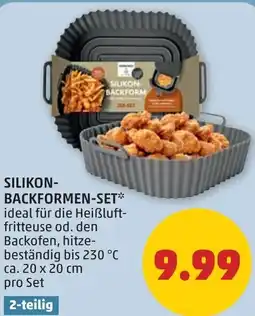 PENNY Silikon- backformen-set Angebot