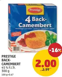 PENNY Prestige back- camembert Angebot