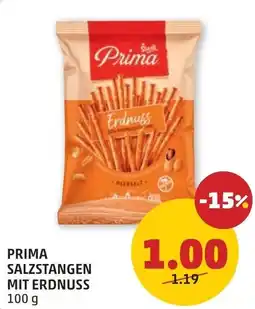 PENNY Prima salzstangen mit erdnuss Angebot