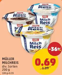 PENNY Müller milchreis Angebot