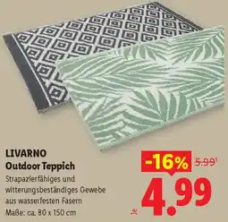 Lidl Livarno outdoor teppich Angebot