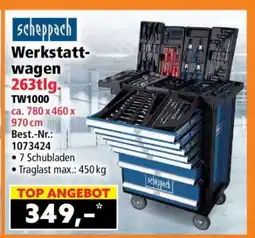 Norma Scheppach Werkstattwagen 263tlg Angebot