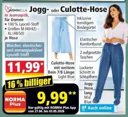Norma JASMINELLA Jogg- oder Culotte-Hose Angebot