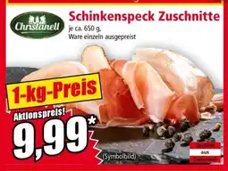 Norma Schinkenspeck Zuschnitte Angebot