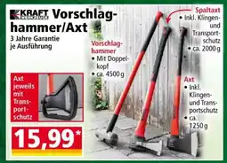 Norma KRAFT WERKZEUGE Vorschlaghammer/Axt Angebot