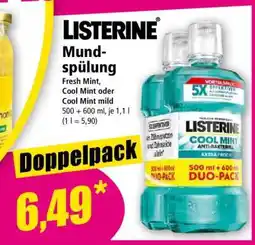 Norma LISTERINE Angebot
