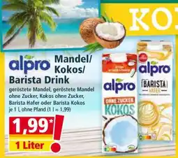 Norma alpro Mandel/Kokos/Barista Drink Angebot