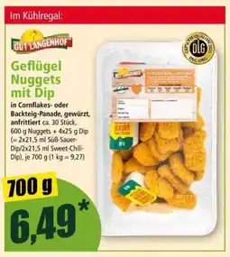 Norma Geflügel Nuggets mit Dip Angebot
