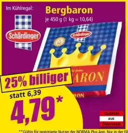 Norma Bergbaron Angebot