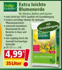 Norma Extra leichte Blumenerde Angebot