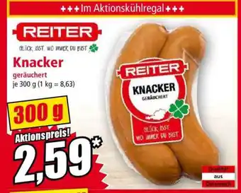 Norma Reiter Knacker Angebot