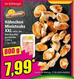 Norma Hähnchen Ministeaks XXL Angebot