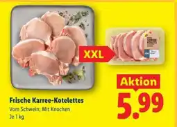 Lidl Frische Karree-Koteletts Angebot
