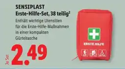Lidl SENSIPLAST Erste-Hilfe-Set, 38 teilig Angebot