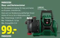 Lidl Parkside Haus- und Gartenautomat Angebot