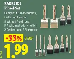 Lidl Parkside Pinsel-Set Angebot