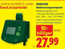 Lidl Parkside Bewässerungscomputer Angebot