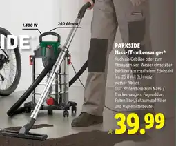 Lidl Parkside Nass-/Trockensauger Angebot
