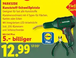Lidl Parkside Kunststoff-Schweißpistole Angebot