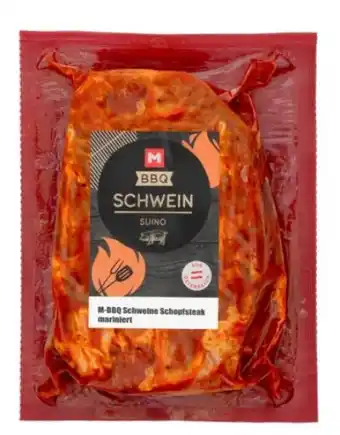 MPreis M-BBQ Schweine Schopfsteak Angebot