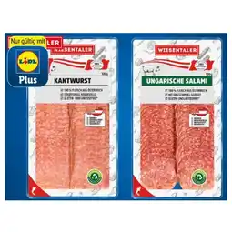 Lidl Ungarische Salami oder Kantwurst Lidl APP Preis Angebot