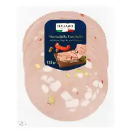 Lidl Mortadella Farcitella mit Oliven, Peperoni und Pistazien Lidl Angebot